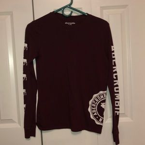 Abrecrombie long sleeve kids shirt size 11/12